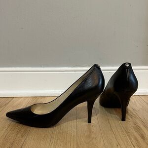 Michael Kors Black Leather Heels